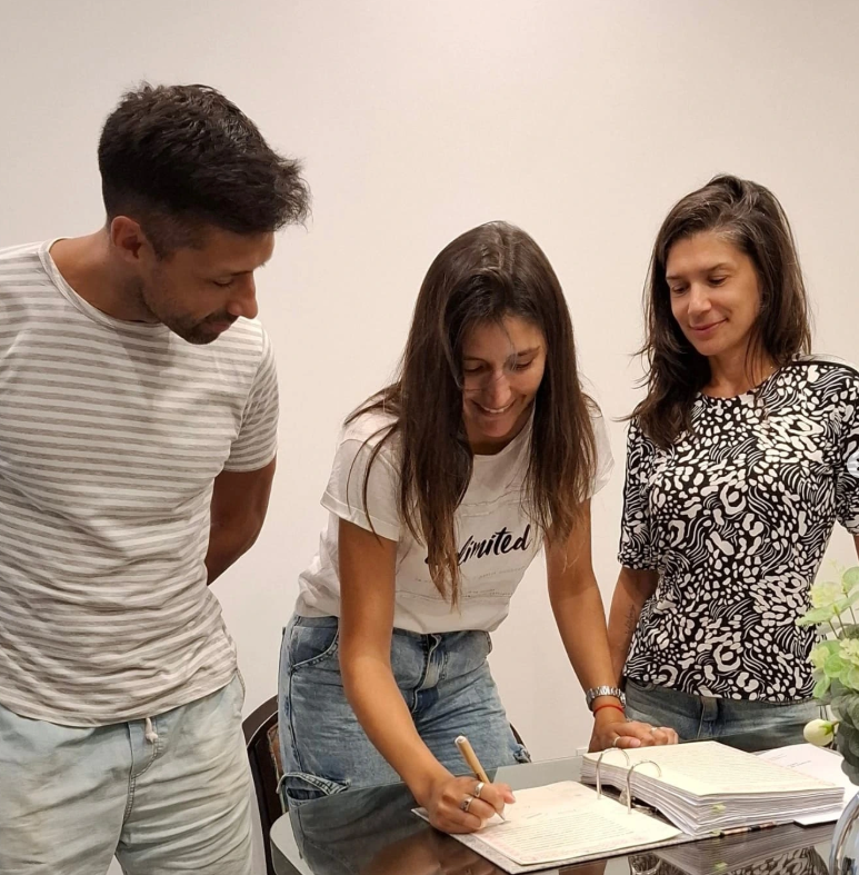 Firma de Acta Constitutiva de Fundación Proyecto Greta